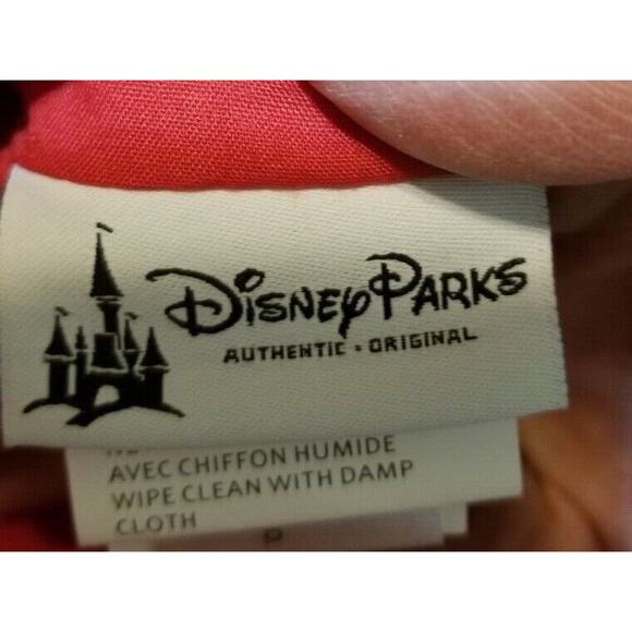 Disneyland Resort Minnie Mouse Small Tote Bag Purse Red with White Polka Dots - Picture 4 of 9